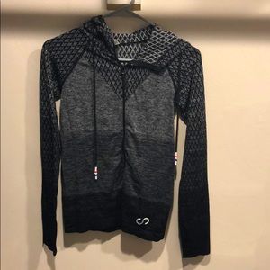 Curves N Combatboots Zip up Hoodie